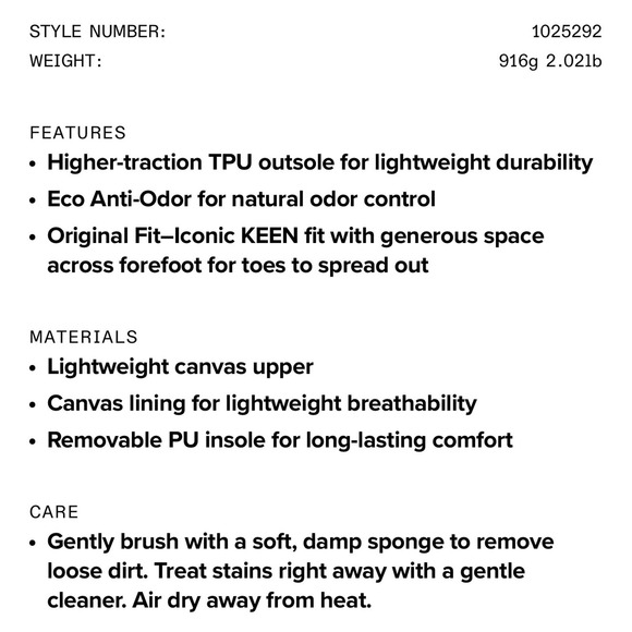 NIB Keen Elsa Lite Canvas Sneakers 9 39.5 Blue White - Picture 10 of 12